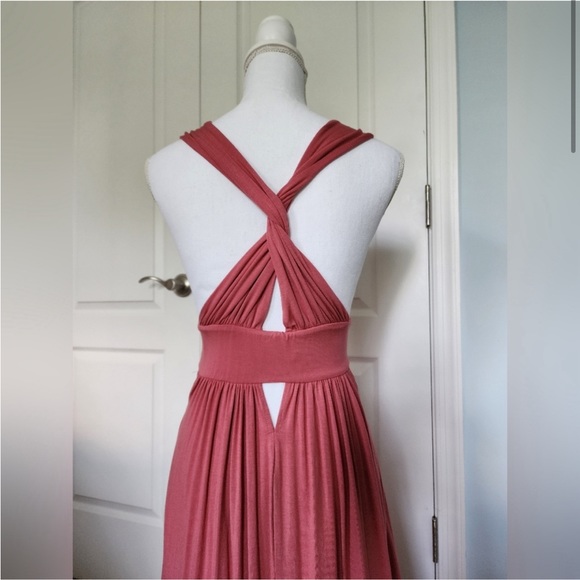 NAKED PRINCESS Rose Signature Maxi Gown sz S - Picture 4 of 6